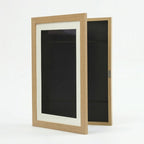 Kids Artwork Storage Display Frame - Front-Opening Hinged Door