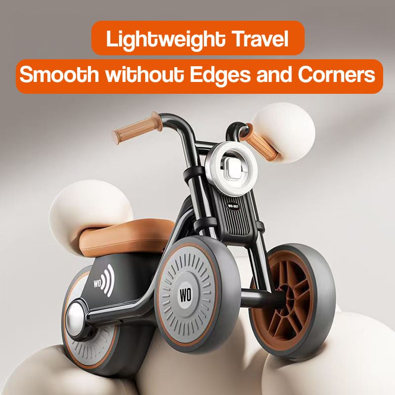 Kids' Balance Motorcycle - Triple Wheel