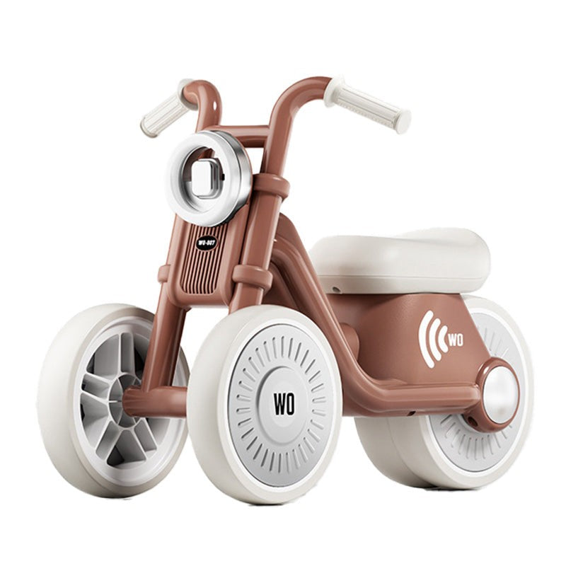 Kids' Balance Motorcycle - Triple Wheel