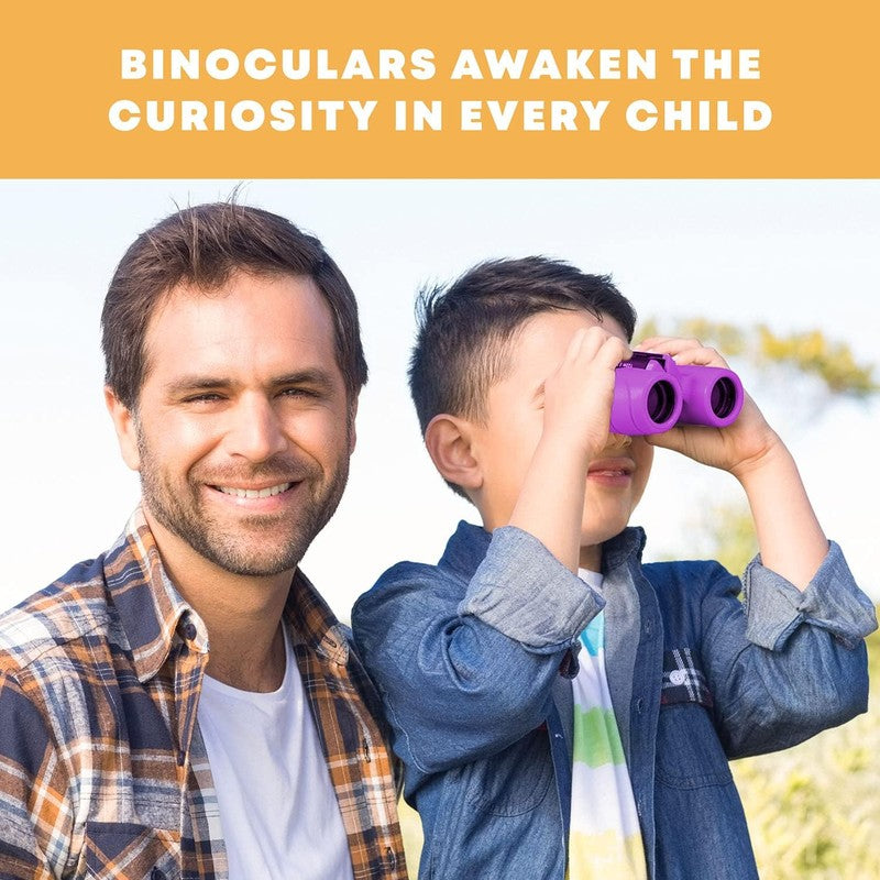 Kids Binoculars with Accessories - 8x21 Magnification