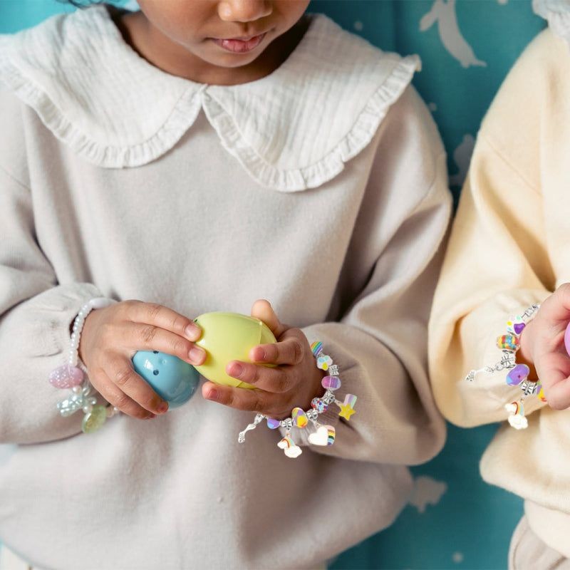 Kids' Bracelet Making Kit - Rainbow Charms and Beads