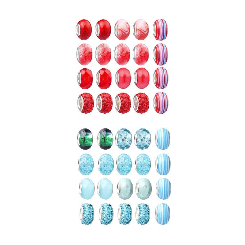 Kids' Bracelet Making Kit - Rainbow Charms and Beads