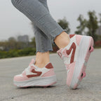 Kids' Convertible Skate Sneaker - Low-Top with Detachable Wheels