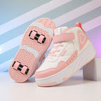 Kids' Convertible Skate Sneaker - Low-Top with Detachable Wheels