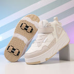 Kids' Convertible Skate Sneaker - Low-Top with Detachable Wheels