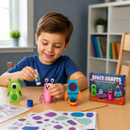 Kids DIY Paper Craft Box - 20 Projects with Assorted Themes