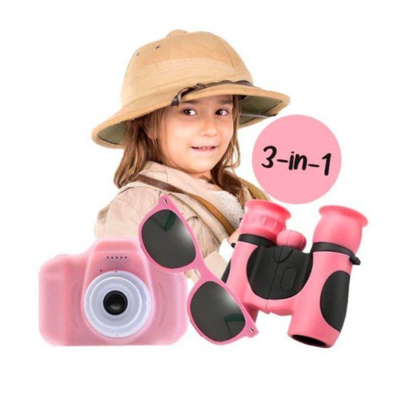 Kids Explorer Set - Camera, Binoculars and Sunglasses