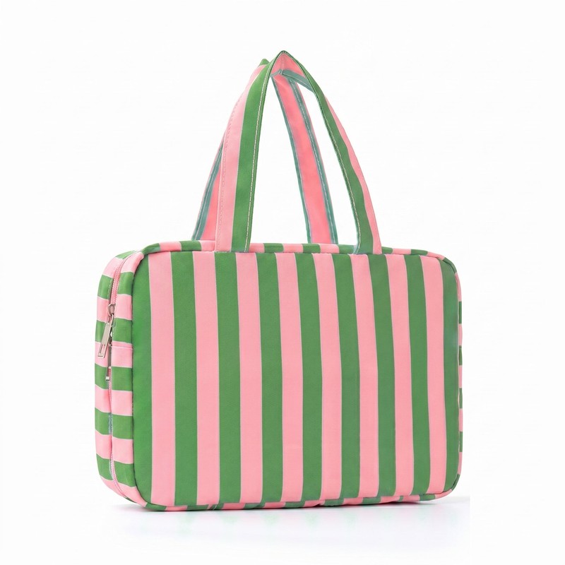 Kids Fold-Out Travel Organiser Bag - Hanging Storage Compartments