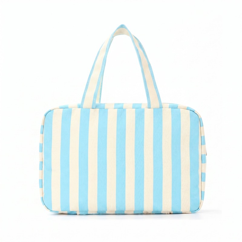 Kids Fold-Out Travel Organiser Bag - Hanging Storage Compartments