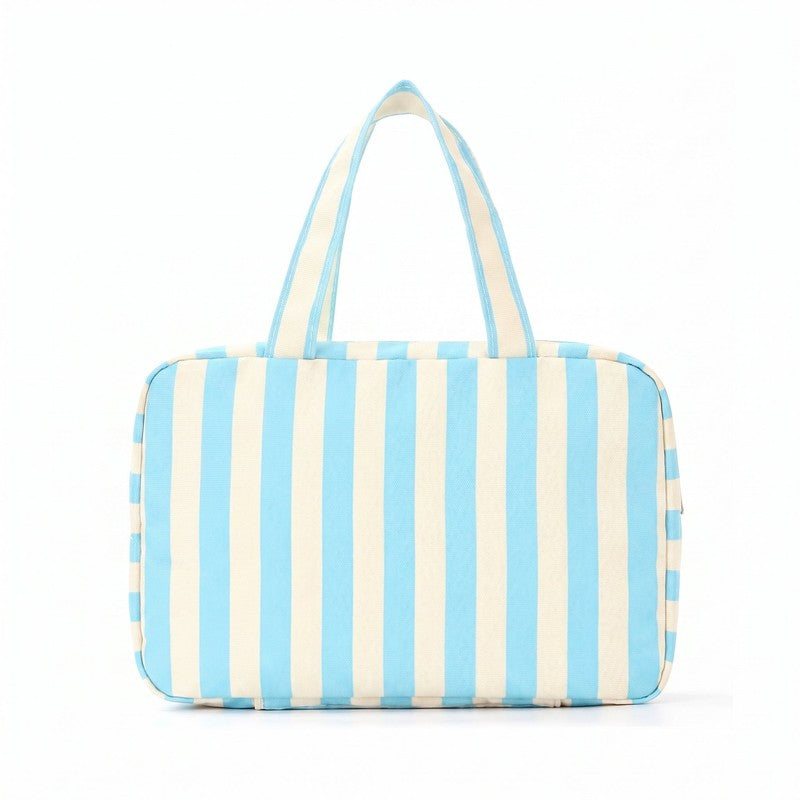 Kids Fold-Out Travel Organiser Bag - Hanging Storage Compartments