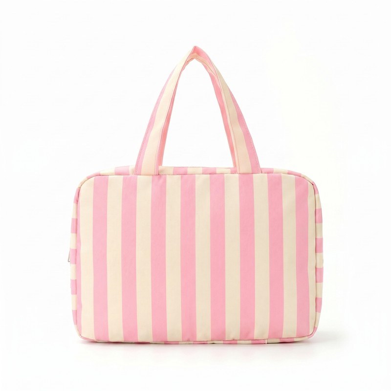 Kids Fold-Out Travel Organiser Bag - Hanging Storage Compartments