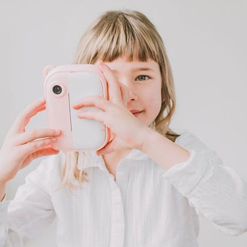 Kids Instant Print Camera - Dual Function Bear