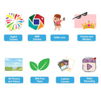 Kids Instant Print Camera - Dual Function Bear