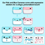 Kids Instant Print Camera - Dual Function Bear