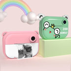 Kids Instant Print Camera - Dual Function Bear