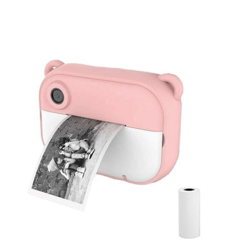 Kids Instant Print Camera - Dual Function Bear