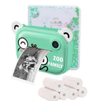 Kids Instant Print Camera - Dual Function Bear