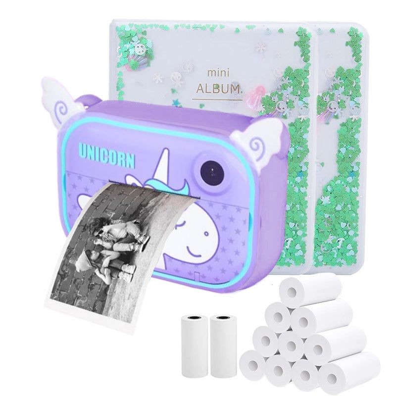 Kids Instant Print Camera - Dual Function Bear