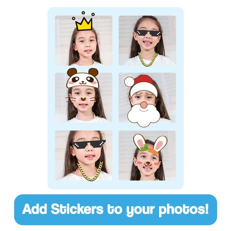 Kids Instant Print Camera - Dual Function Bear