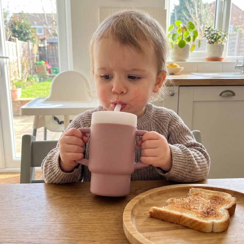 Kids Insulated Straw Tumbler with Two Handles
