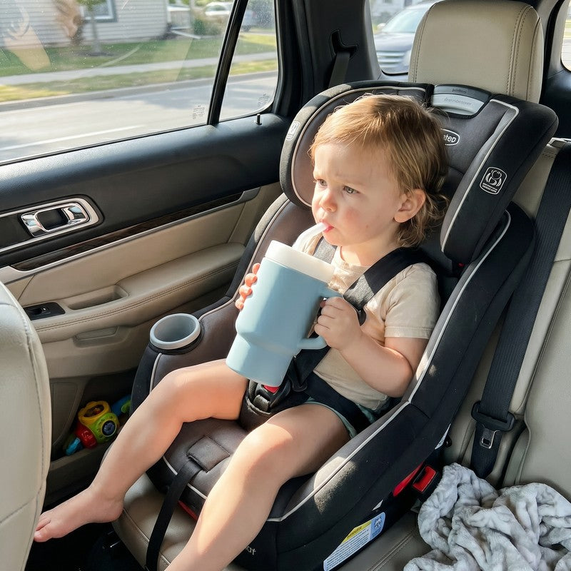 Kids Insulated Straw Tumbler with Two Handles
