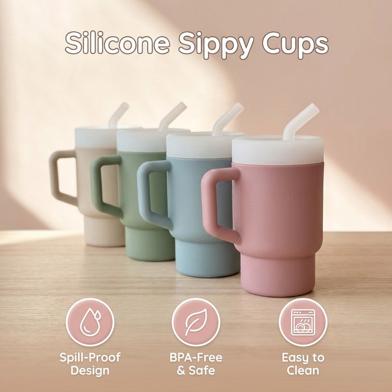 Kids Insulated Straw Tumbler with Two Handles