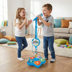 Kids Karaoke Machine with Microphone and Adjustable Stand