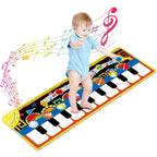 Kids Musical Play Mat - 8-in-1 Piano Keyboard with Instrument Sounds