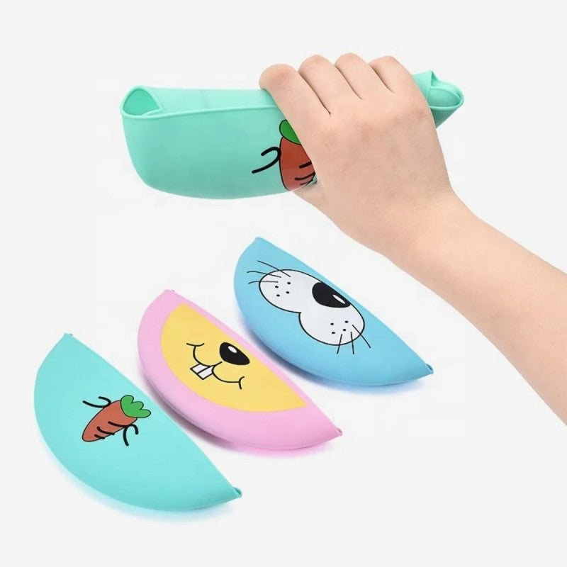 Kids Plate - Adjustable Bib with Food-Catch Pocket