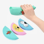 Kids Plate - Adjustable Bib with Food-Catch Pocket