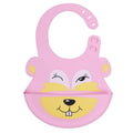 Kids Plate - Adjustable Bib with Food-Catch Pocket