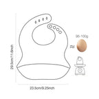 Kids Plate - Adjustable Neck Closure with Cartoon Animal Prints