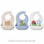 Kids Plate - Adjustable Silicone Baby Bib