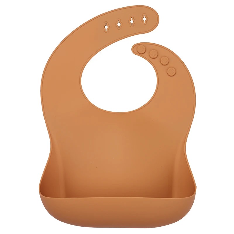 Kids Plate - Adjustable Silicone Baby Bib