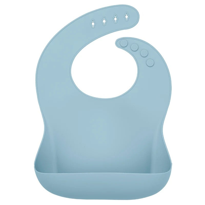 Kids Plate - Adjustable Silicone Baby Bib