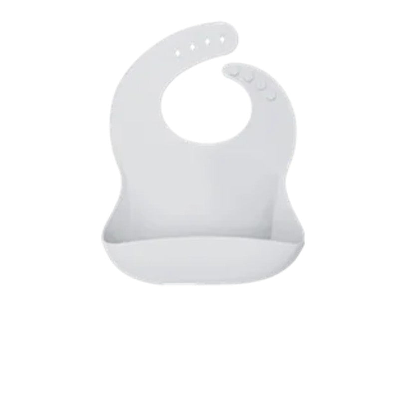 Kids Plate - Silicone Baby Feeding Bib with Adjustable Neck Strap