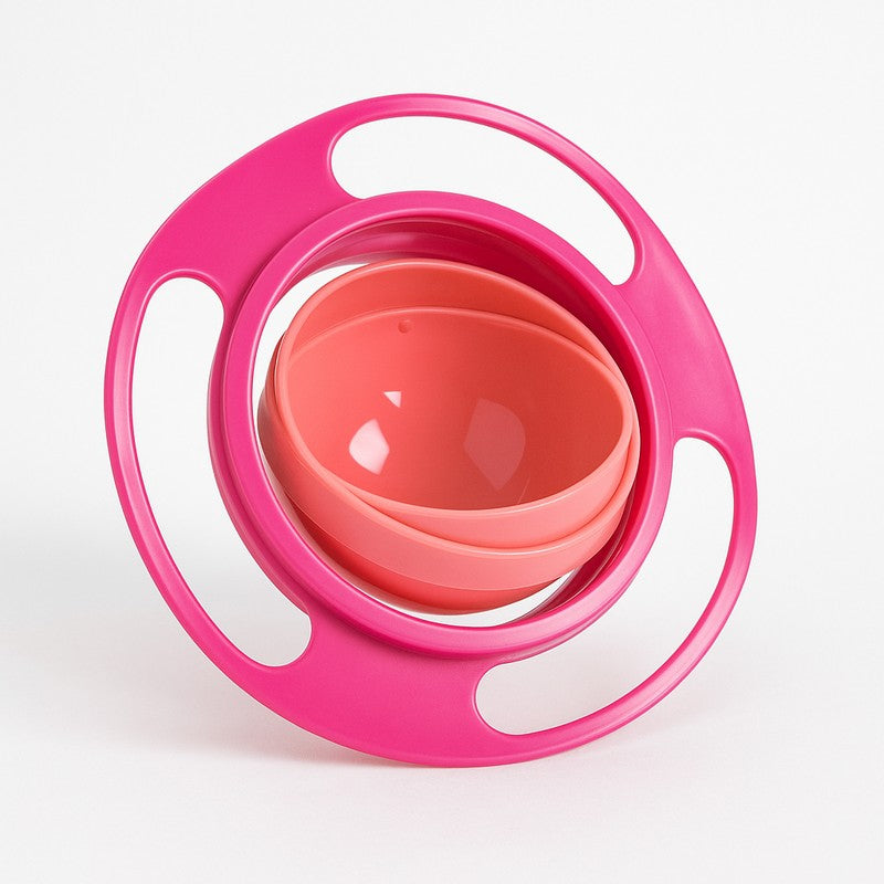 Kids Plate with Rotating Inner Bowl - Multiple Color Options