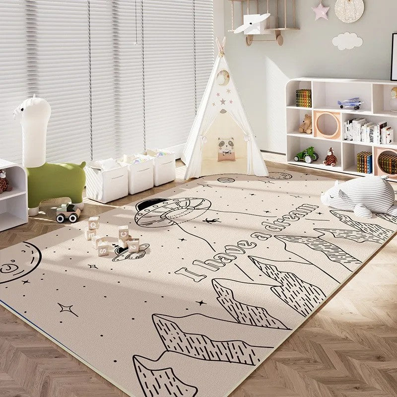 Kids Play Mat - Rectangular Shape with Multiple Patterns