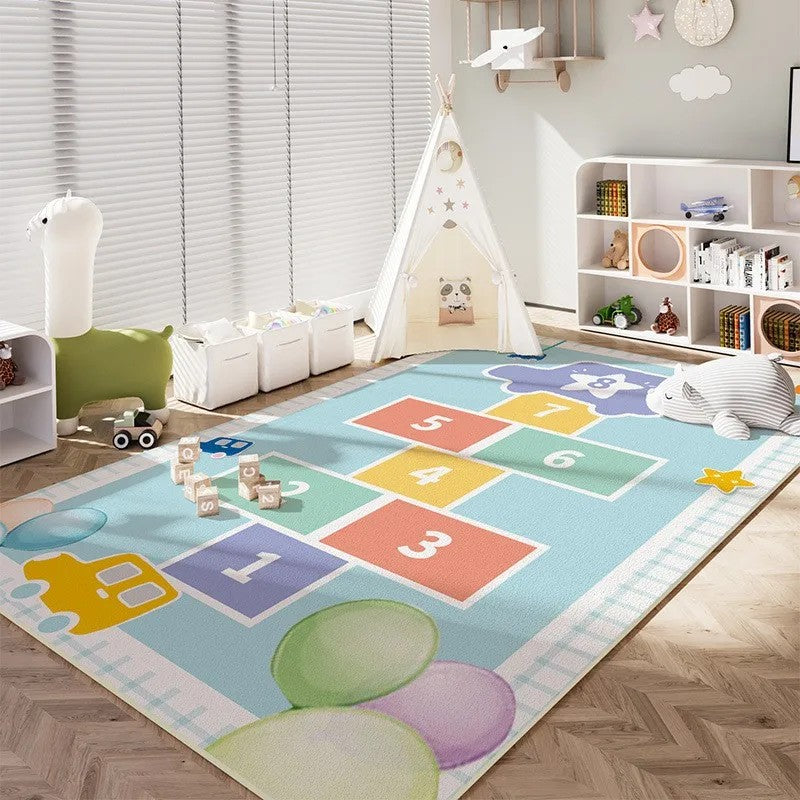 Kids Play Mat - Rectangular Shape with Multiple Patterns