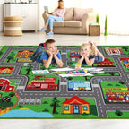 Kids Play Mat - Town Road Map