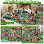 Kids Play Mat - Town Road Map