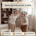 Kids' Skull Hood Costume Cape with Spine Detail
