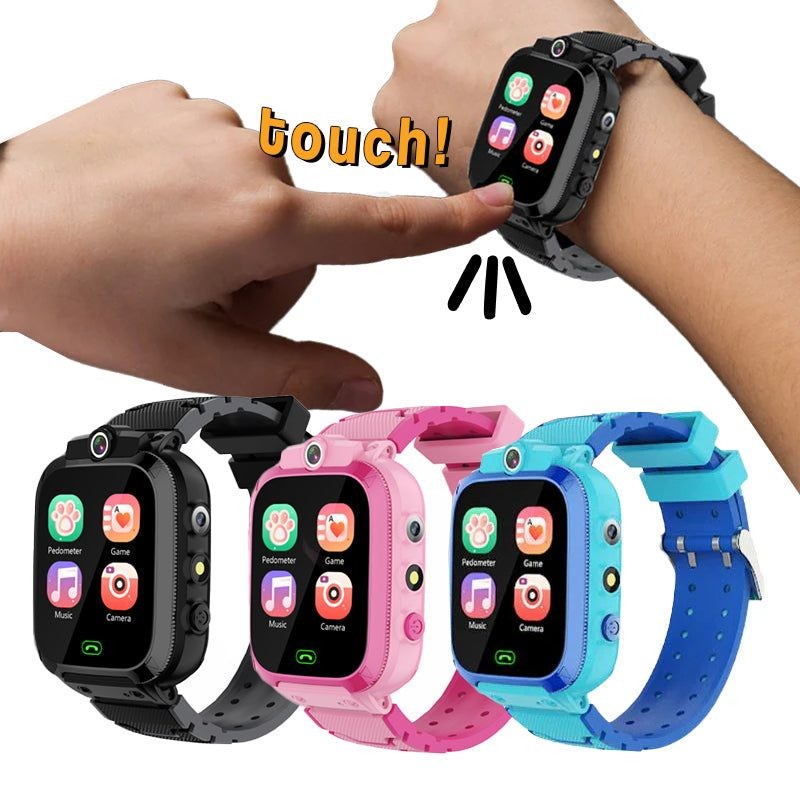 Kids' Smartwatch with Games and Camera - Multiple Colors
