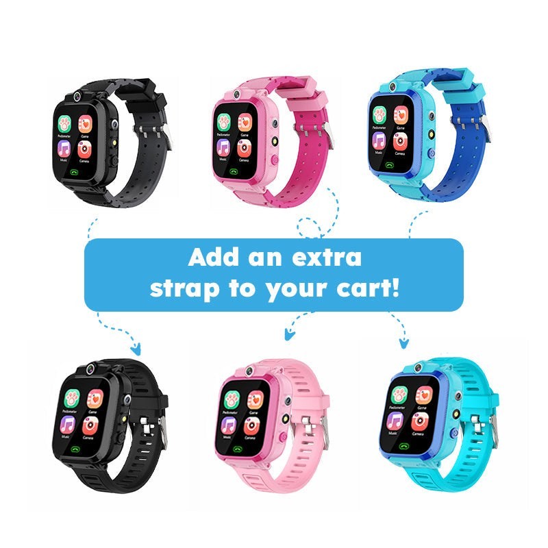 Kids' Smartwatch with Games and Camera - Multiple Colors