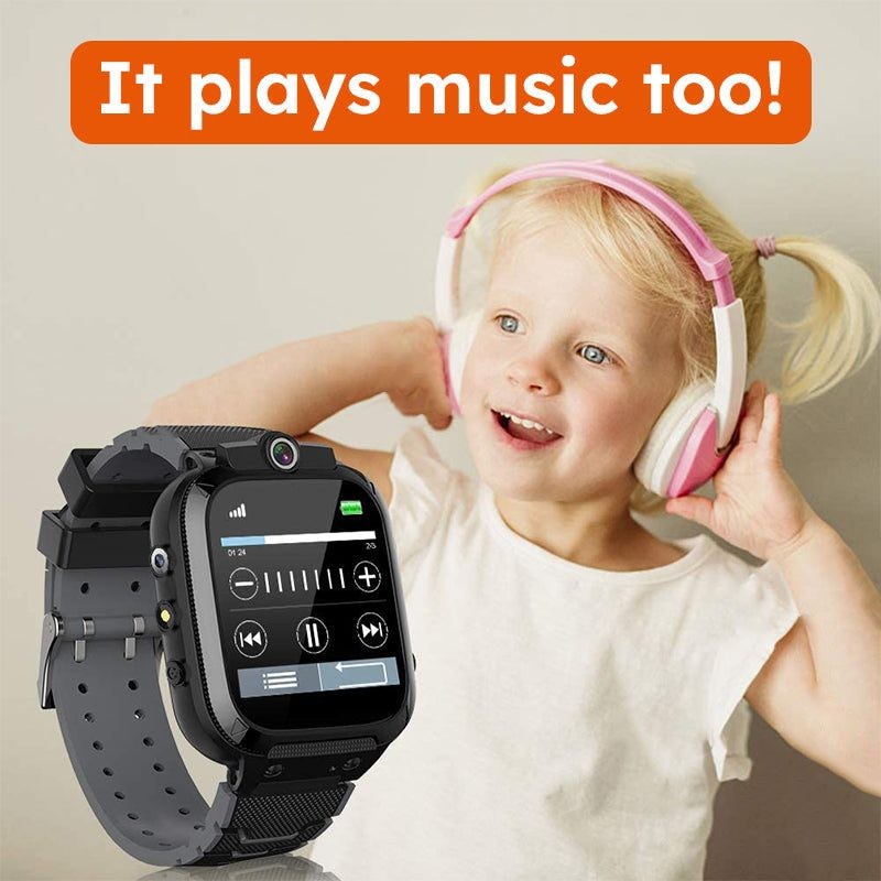 Kids' Smartwatch with Games and Camera - Multiple Colors