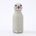 Kids Straw Water Bottle with Animal Cap