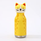 Kids Straw Water Bottle with Animal Cap