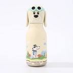 Kids Straw Water Bottle with Animal Cap