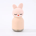 Kids Straw Water Bottle with Animal Cap