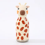 Kids Straw Water Bottle with Animal Cap